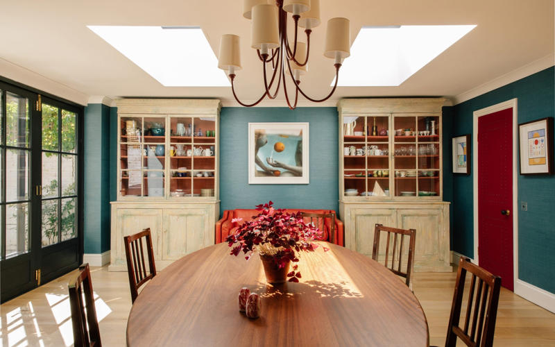 The serving hatch, The cook’s table, The housekeeper’s window (or glazed partition), The hotplate, The pantry, The glazed cabinet, The portière or door curtain, The baize door