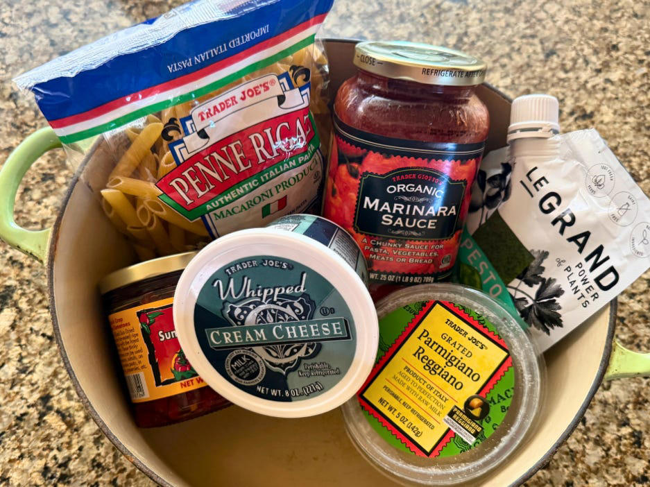 My family can't get enough of this taco soup, I'm always amazed by how easy this creamy pesto pasta is, This stir-fry is flavorful and packed with protein, This Italian-style Orzo tastes like it came from a restaurant
