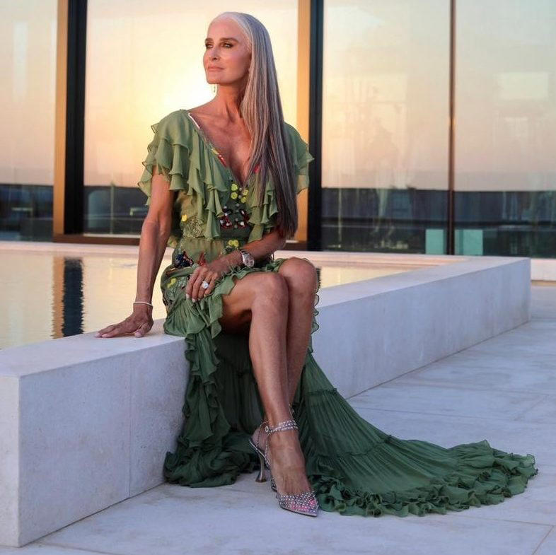 Embracing grey hair, Healthy living, Style lessons, Make-up tips