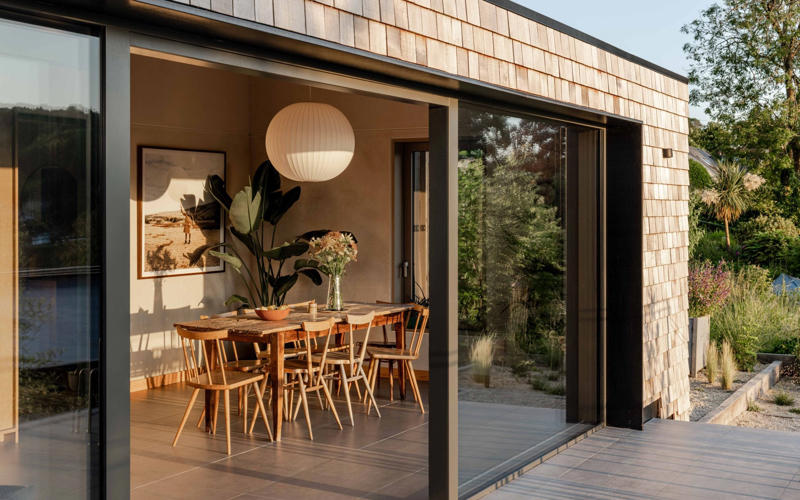 A serendipitous connection, A cloak of cedar, Letting in light, A family kitchen, Relaxed living, A layout of two halves, Time to reflect, Celia’s tips for managing a renovation