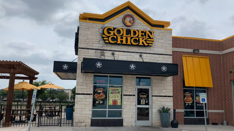 8. Golden Chick 1. Church's Texas Chicken, 3. Popeyes, 4. Jollibee, 5. Chester’s Chicken, 6. Raising Cane’s, 7. Zaxby’s, 8. Golden Chick, 9. Bojangles, 10. Lee’s Famous Recipe Chicken, 1. Chick-fil-A, 2. Slim Chickens, 3. Bush’s Chicken, 4. Krispy Krunchy Chicken, 5. PDQ (People Dedicated To Quality), 6. Bantam + Biddy, 7. Pollo Campero, 8. Huey Magoo’s, 9. Super Chix, 10. Dave’s Hot Chicken