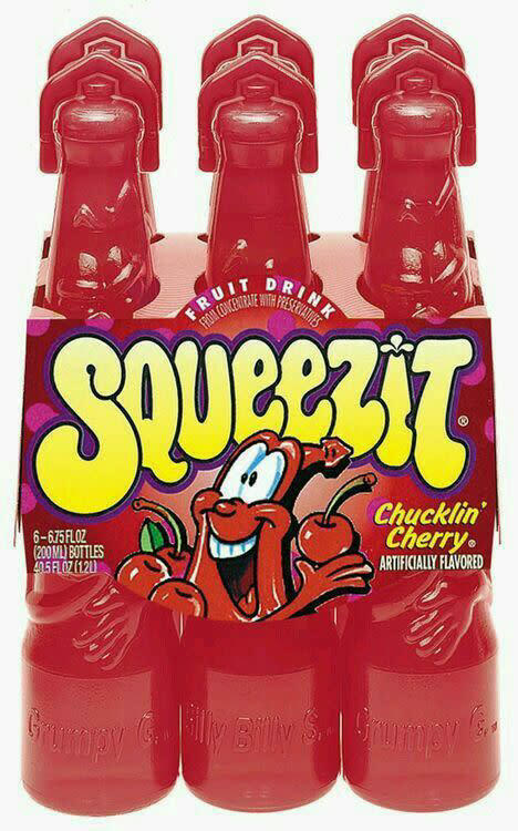 Butterfinger BB's, Kudos Bars, Dannon Sprinkl'ins, Shark Bites, Squeezeit, Starburst Hard Candy, Snackwell's, P.B. Crisps, Nestle Magic Ball (later renamed Wonder Ball), Ritz Bits S'Mores, Jell-O Pudding Pop, Pizzaria Chips, Fruit String Thing, Ecto Cooler, Crystal Pepsi, Juice Squeeze, Flintstones Push Ups, Philadelphia Cheesecake Snack Bars, Ninja Turtles Pies