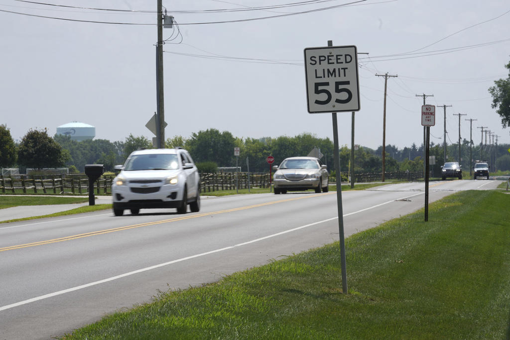 Drivers set the speed, Rethinking the need for speed, 80 is the new 55, A town's attempt at change