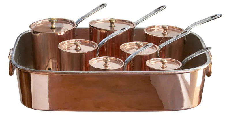 Dynaware Cookware Sets, Dansk Købenstyle Cookware Sets, Revere Ware Copper Cookware Sets, Wagner Cast Iron Skillet Sets, Royal Prestige Waterless Cookware Sets, Catherineholm Enamelware Cookware Sets, Salad Master Waterless Cookware Sets, Rare And Popular Printed Pyrex Cookware Sets, Griswold Cast Iron Cookware Sets, Kitchen Craft Waterless Cookware Sets, Le Creuset Cookware Sets, Vintage Copper Cookware Sets, Visions CorningWare Amber Glass Cookware Sets, CorningWare Blue Cornflower Cookware Sets, CorningWare Spice Of Life Cookware Sets