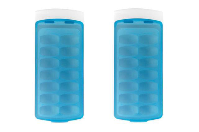 Best Freezer Containers for Organization, Vtopmart 4-Pack Clear Plastic Storage Bins with Handles, The Container Store Shallow Freezer Basket, YouCopia FreezeUp Freezer Food Block Maker, 2-Pack, Pure Future 10-Piece Fridge Organizer and Storage Set, iSpecle Freezer Organizer Bins, 4-Pack, Everything Organizer Large Fridge Bin with Handle, Sanno Large Freezer Cabinet Storage Shelf Racks, Souper Cubes 1-Cup Silicone Freezer Molds, OXO No-Spill Ice Cube Tray