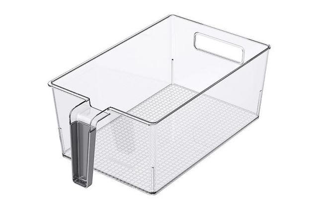 Best Freezer Containers for Organization, Vtopmart 4-Pack Clear Plastic Storage Bins with Handles, The Container Store Shallow Freezer Basket, YouCopia FreezeUp Freezer Food Block Maker, 2-Pack, Pure Future 10-Piece Fridge Organizer and Storage Set, iSpecle Freezer Organizer Bins, 4-Pack, Everything Organizer Large Fridge Bin with Handle, Sanno Large Freezer Cabinet Storage Shelf Racks, Souper Cubes 1-Cup Silicone Freezer Molds, OXO No-Spill Ice Cube Tray
