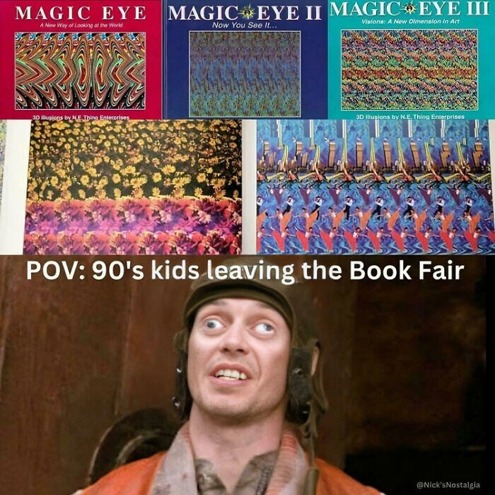 #1 I Spy With My Magic Eye…, #3 Dear Commercials Of The 90's- I Still Do This Because Of You, #5 Rachel Weisz In The Mummy Is Perfection, #7 I Will Never Understand Why They Got Rid Of These Sunrooms, #9 90s Goth In Films! Do You Have A Favorite?, #11 Just Turned 40…. And Man, I Miss The 90s 😞, #13 Terminator 2 (1991). The Way Practical Effects Were Done, #15 Rip Gene Hackman, #17 Teenage Mutant Ninja Turtles (1990) !, #19 '90s Starters Jackets, #21 The Only Thing Hotter Than My Pentium II… Was The Winamp Visualizer, #23 Items In The Nickelodeon Time Capsule, Which Is Set To Open In 2042, #25 Arachnophobia (1990) !, #27 Choose Which Tech Design From This Period Was Best, #29 A High School Student, #31 Jennifer Connelly Was Stunning, #33 My Childhood Dreams Have Come True, #35 Action Figure Haul From Flea Market, #37 Ah Yes. The Classic After-School Beverage Set For Some Kidswb Watching, #39 Average Cost Of Living In 1995, #41 Tickets For Some 90’s TV Show Tapings