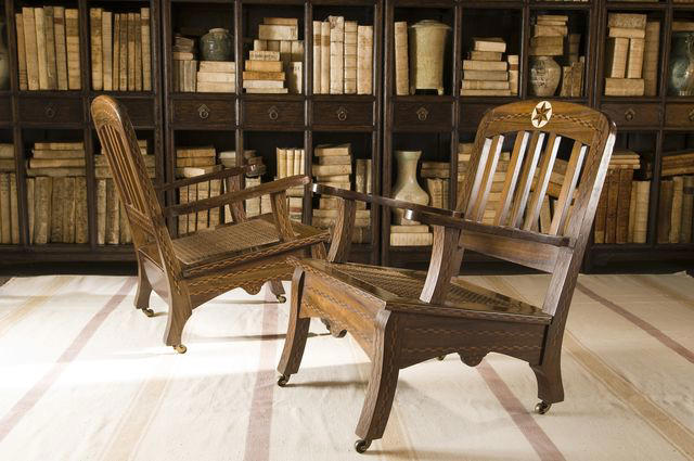 Solid Wood Furniture, Detailed Dining Sets, Chests of Drawers, Scorched Bamboo Bookshelves, Upholstered Headboards, Wrought-Iron Furniture, Wicker and Rattan Furniture, Midcentury Furniture, Maison Jansen Case Goods