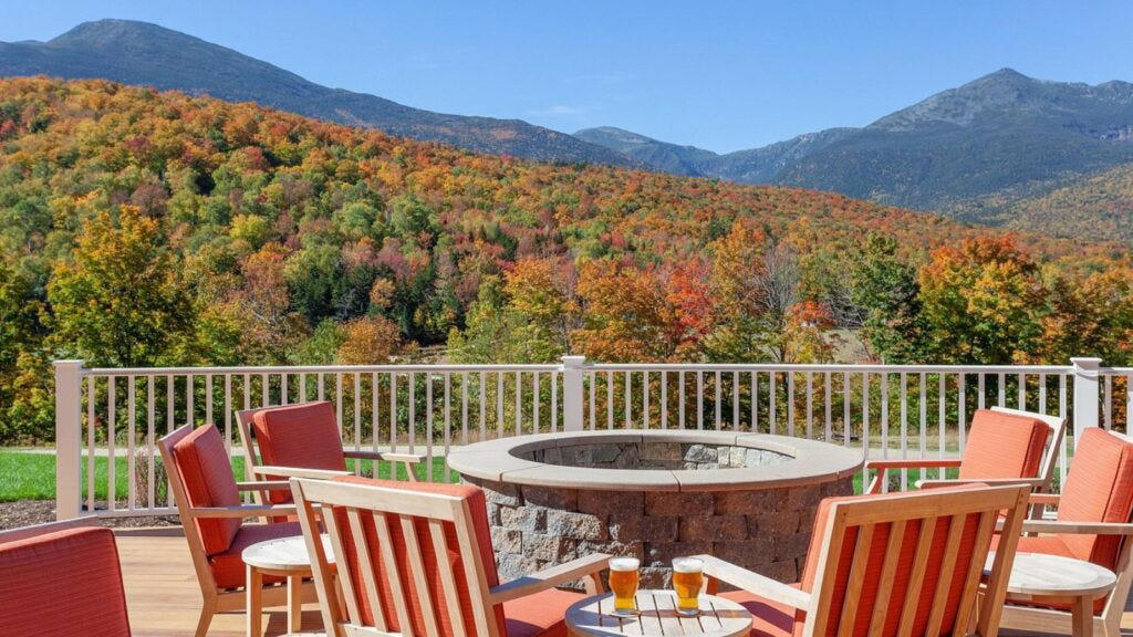 1. Bethel, New York, 2. Park City, Utah, 3. Skytop, Pennsylvania , 4. West Dover, Vermont, 5. Aspen, Colorado, 6. Schroon Lake, New York, 7. Williamstown, Massachusetts, 8. Yosemite National Park, California, 9. Spearfish, South Dakota, 10. Hocking Hills, Ohio, 11. Gorham, New Hampshire