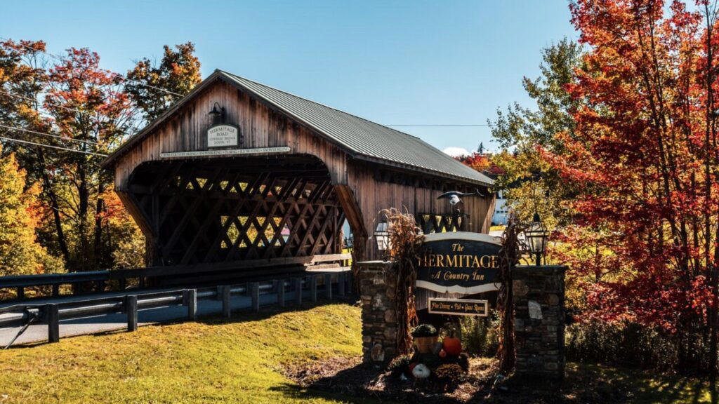 1. Bethel, New York, 2. Park City, Utah, 3. Skytop, Pennsylvania , 4. West Dover, Vermont, 5. Aspen, Colorado, 6. Schroon Lake, New York, 7. Williamstown, Massachusetts, 8. Yosemite National Park, California, 9. Spearfish, South Dakota, 10. Hocking Hills, Ohio, 11. Gorham, New Hampshire