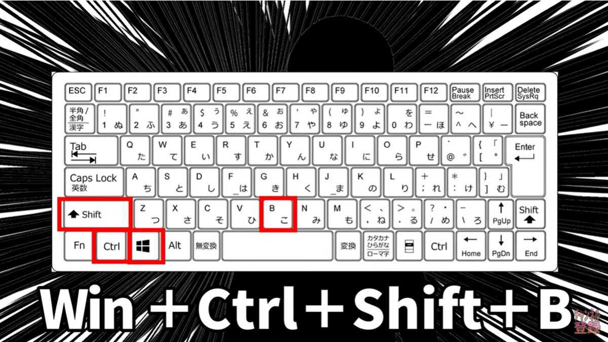 【Step1】Shiftキー5回連打で状況確認, 【Step2】画面初期化コマンド（Windows + Ctrl + Shift + B）, 【Step3】特定のアプリだけを強制終了する方法, 【Step4】タスクマネージャーでタスクを終了, ポイント1:USB接続先を見直す, ポイント2:高速スタートアップを解除する, ポイント3:DISMとSFCでシステムファイルを修復する, ポイント4:メモリが8GB以下の人は仮想メモリ設定を見直す