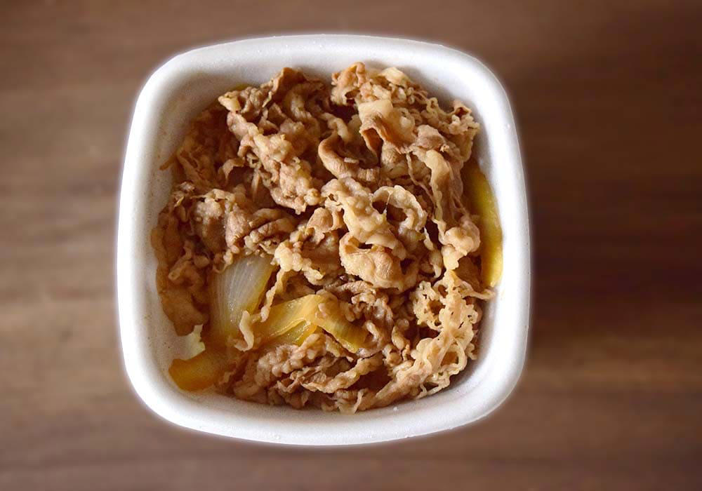 吉野家「牛丼」のつゆの量を変更, 吉野家「牛丼」のご飯量を変更, 吉野家「牛丼」のねぎの量を変更, 吉野家「チーズ牛丼」注文時はチーズを下に入れることも可能