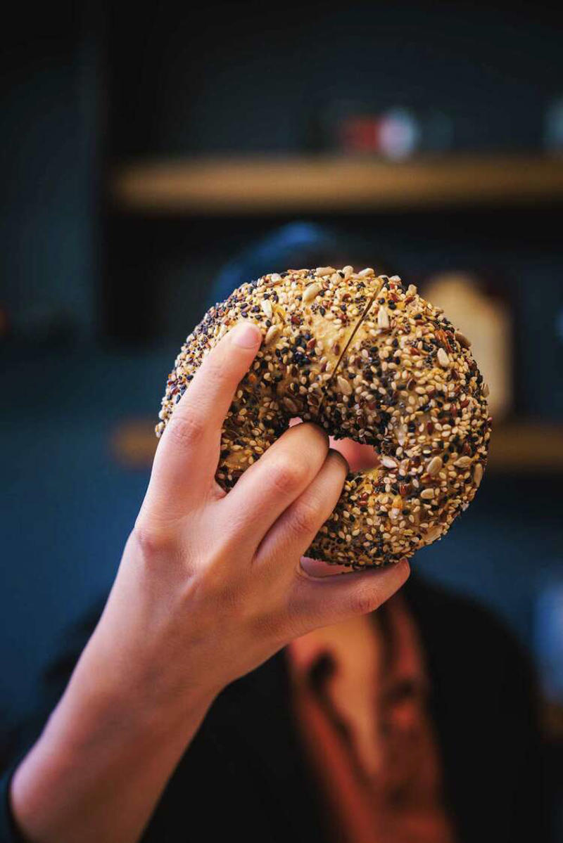 10. Schlok's Bagels & Lox. Score: 5.3, 9. Noah's NY Bagels. Score: 5.3, 8. Early to Rise. Score: 5.5, 7. The Laundromat. Score: 5.8, 6. Dago Bagel. Score: 6.5, 5. Saul's Deli. Score: 6.9, 4. Bones Bagels. Score: 7.6, 3. Poppy Bagels. Score: 7.7, 2. Wise Sons Jewish Delicatessen. Score: 7.8, 1. Loveski Deli. Score: 8.1
