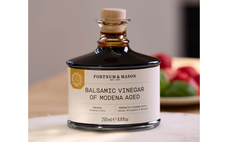 How is balsamic vinegar traditionally made?, What are the classifications of balsamic vinegar?, Is balsamic vinegar good for a keto diet?, Are there vegan balsamic vinegars?, Giuseppe Giusti 6 &amp; 12 Year Balsamic Set, Odysea Balsamic Vinegar of Modena, Fortnum's IGP Gold Balsamic Vinegar of Modena, 250ml, Daylesford Organic Balsamic Vinegar of Modena 250ml, Pied De Poule Black Virgin Balsamic Vinegar, Belazu Balsamic Vinegar of Modena 1.25, 250ml, La Secchia - "Extra Vecchio", Traditional Aged Balsamic Vinegar of Modena DOP, Balsamic Vinegar of Modena PGI Oro Due Vittorie 250ml, Thoughtfully Balsamic Vinegar Gift Set