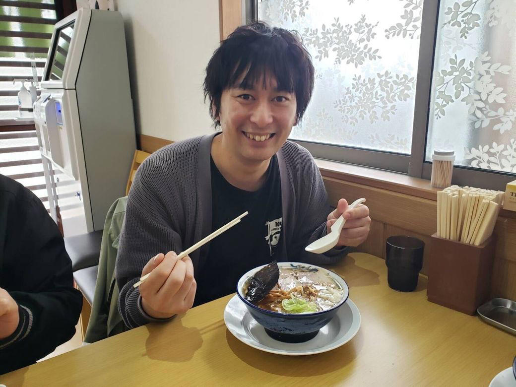 大学では非公認のラーメンサークルを作って活動, 事務所のラーメン部でも中嶋さんは「エース」, ラーメンがお笑いの悩みを吹き飛ばしてくれる, 地方の仕事が増えるとラーメンとの出合いも増える