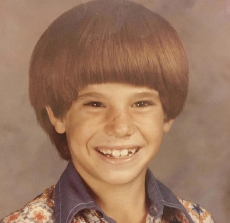 1. Patrick Stewart in 1975, 2. Elton John rocking out at a sold-out Dodger Stadium, 1975, 3. Led Zeppelin in their private jet, 'The Starship,' 1975, 4. A 17-year-old Prince at the beginning of his career, 1975, 5. Cher and Elton John at the Rock Music Awards, 1975, 6. David Bowie in New Mexico, 1975, 7. Chi Chi Rodriguez and his caddie, John Lynch, at the '75 masters, 8. Dolly Parton playing a show in 1975, 9. Steven Spielberg in Bruce the shark's mouth between scenes, 1975, 10. Nicholson's face after finding out the whole world thinks he's delicious, 11. This is what it looked like to be a DJ in the '70s, 12. Taking a break from filming "Monty Python and the Holy Grail," 1975, 13. Leo DiCaprio and his single mother pose in their home in Los Angeles, 1975, 14. Lombard Street in San Francisco, 1975, 15. Soldiers would write messages on their helmets in Vietnam, 1975, 16. Sally Field, 1975, 17. Stan Lee at the Comic Con of San Diego, 1975, 18. "My sister and her '66 GTO, 1975", 19. George Carlin doing a promo for his first appearance on SNL, 1975, 20. Too cool for school in Boston, 1975, 21. "My elementary school class of 1975, NYC", 22. Cher, 1975, 23. Stevie Nicks and her bodyguard Richard Norton, 1975, 24. The infamous photo of two brothers in Sequoia National Park moments before getting struck by lightning, 1975, 25. Connie and Jodie Foster, dressed in identical costumes for the film 'Taxi Driver,' 1975, 26. Cyber Man taking a much-needed break after a long day of filming, 1975, 27. One of the most rad bowling teams ever, 1975, 28. The original SNL cast, 1975, 29. Everyone has a happy face while dancing at the Disko-Club in East Germany, 1975, 30. "My mom at 16 with her Camaro, 1975", 31. Led Zeppelin, backstage in Indianapolis, 1975, 32. Muhammad Ali with 2-year-old Dave Chappelle and his brother William, 1975, 33. 47-year-old Robert Shaw on the set of Jaws, 1975, 34. Tim Curry taking a break while filming the Rocky Horror Picture Show, 1975, 35. Ron Howard's wedding to Cheryl was blessed with Henry Winkler's mustache, 1975, 36. Linda Ronstadt outside her family’s hardware store, Tucson, Arizona, 1975, 37. Sean Penn at Santa Monica High School, 1975, 38. Helen Mirren, 1975, 39. The perfect haircut did exist, 1975, 40. "My dad and his green Javelin, 1975", 41. Patrick Swayze and his wife, Lisa, who met as dance students, 42. Jon Voight and Raquel Welch at the '75 Oscars, 43. Students at Afghanistan’s second-largest university in the capital city of Kabul, 1975, 44. Martin Scorsese and De Niro on the set of Taxi Driver, 1975, 45. A Tonka truck was the best way to entertain yourself in 1975, 46. "My dad, somewhere at sea, 1975", 47. A young MC Hammer with baseball legend Hank Aaron, 1975, 48. Doing work on her car, 1975, 49. George Harrison meeting Bob Marley backstage in Los Angeles, 1975