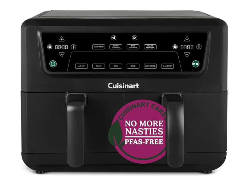 How I tested, Why you can trust IndyBest reviews, The best air fryers for 2025 are:, Daewoo actuate smart AI air fryer , Judge 4l air fryer , Ninja crispi air fryer, Salter duowave two-in-one air fryer and microwave, 26l , Cosori dual blaze twinfry air fryer, Cusinart airtwin XXL dual-zone air fryer , Dualit 5.5l air fryer , Zwilling 4l air fryer , Panasonic air fryer, NF-CC600, Ninja 15-in-1 foodi max air fryer , Your air fryer questions answered, What is the best air fryer? 