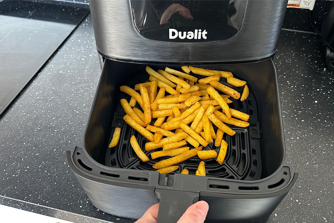 How I tested, Why you can trust IndyBest reviews, The best air fryers for 2025 are:, Daewoo actuate smart AI air fryer , Judge 4l air fryer , Ninja crispi air fryer, Salter duowave two-in-one air fryer and microwave, 26l , Cosori dual blaze twinfry air fryer, Cusinart airtwin XXL dual-zone air fryer , Dualit 5.5l air fryer , Zwilling 4l air fryer , Panasonic air fryer, NF-CC600, Ninja 15-in-1 foodi max air fryer , Your air fryer questions answered, What is the best air fryer? 