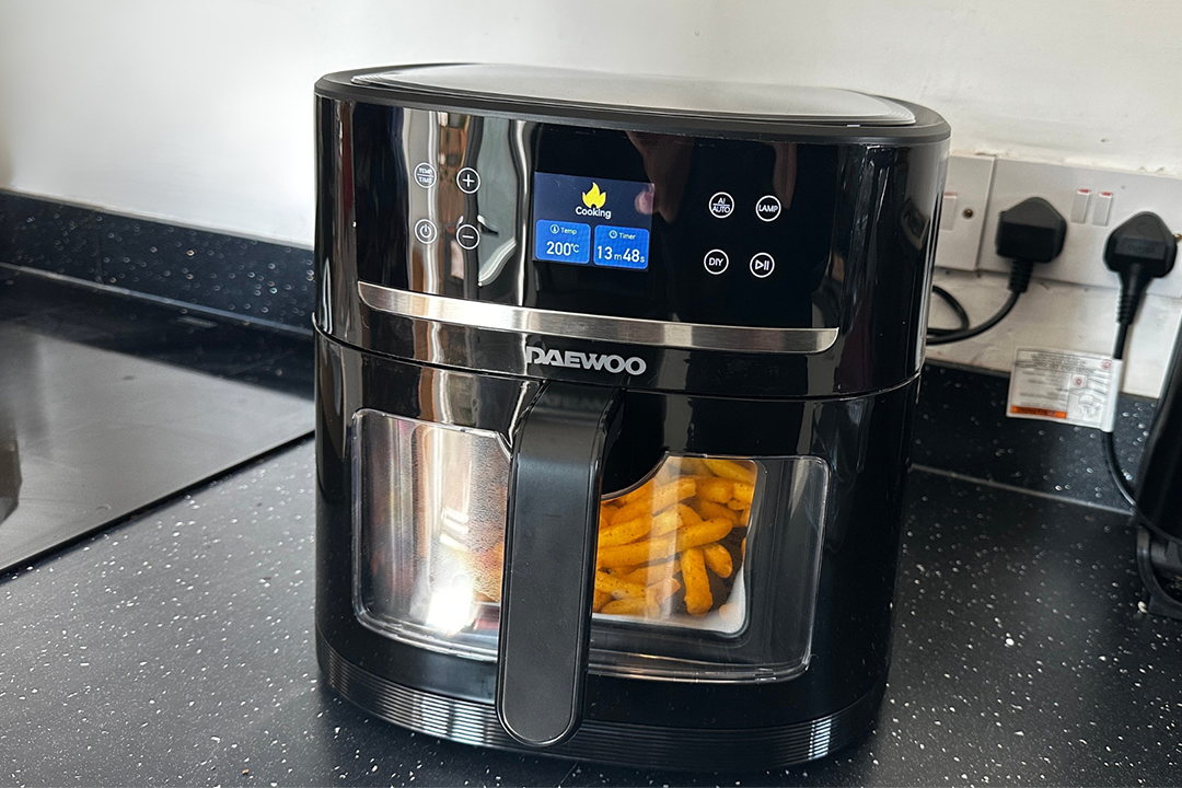 How I tested, Why you can trust IndyBest reviews, The best air fryers for 2025 are:, Daewoo actuate smart AI air fryer , Judge 4l air fryer , Ninja crispi air fryer, Salter duowave two-in-one air fryer and microwave, 26l , Cosori dual blaze twinfry air fryer, Cusinart airtwin XXL dual-zone air fryer , Dualit 5.5l air fryer , Zwilling 4l air fryer , Panasonic air fryer, NF-CC600, Ninja 15-in-1 foodi max air fryer , Your air fryer questions answered, What is the best air fryer? 