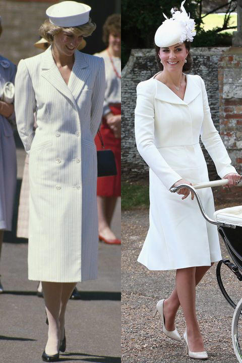 All the Times Kate Middleton Has Dressed Like Princess Diana