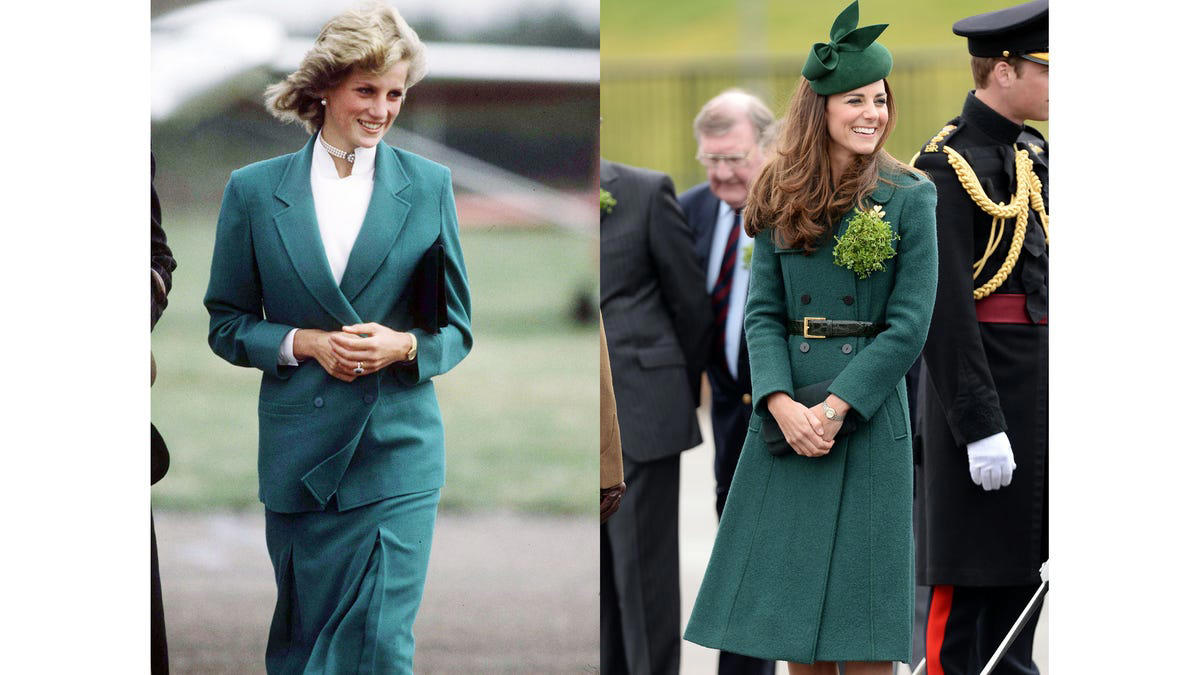 All the Times Kate Middleton Has Dressed Like Princess Diana