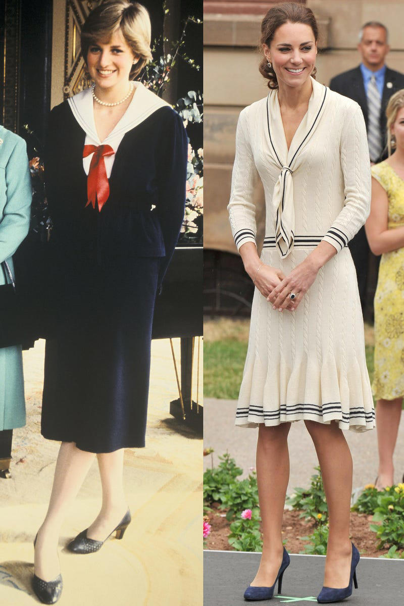 All the Times Kate Middleton Has Dressed Like Princess Diana