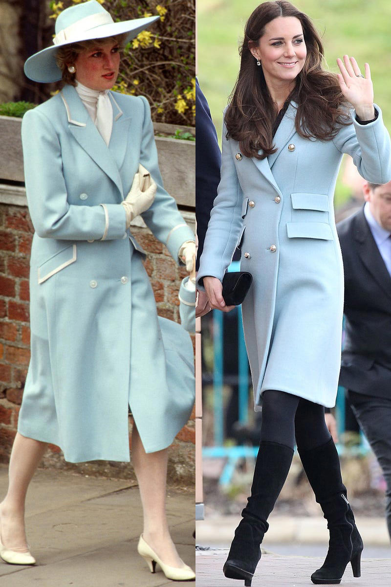 All the Times Kate Middleton Has Dressed Like Princess Diana