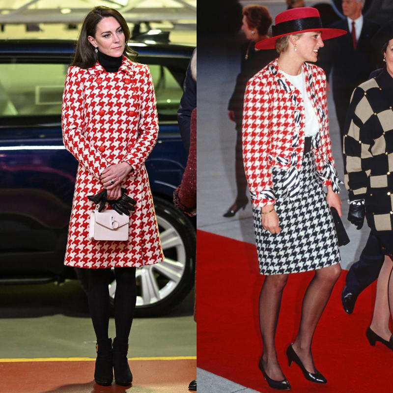 All the Times Kate Middleton Has Dressed Like Princess Diana