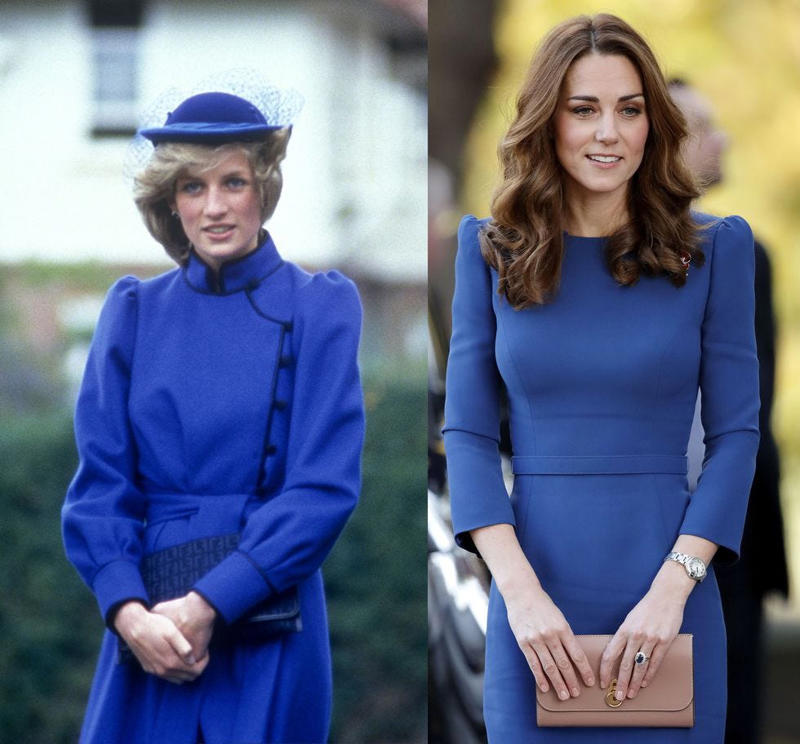 All the Times Kate Middleton Has Dressed Like Princess Diana