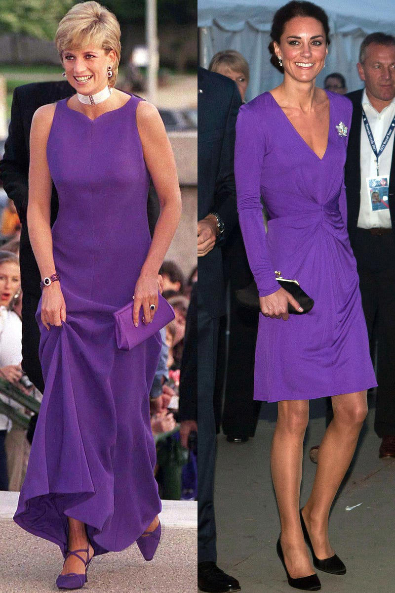 All the Times Kate Middleton Has Dressed Like Princess Diana