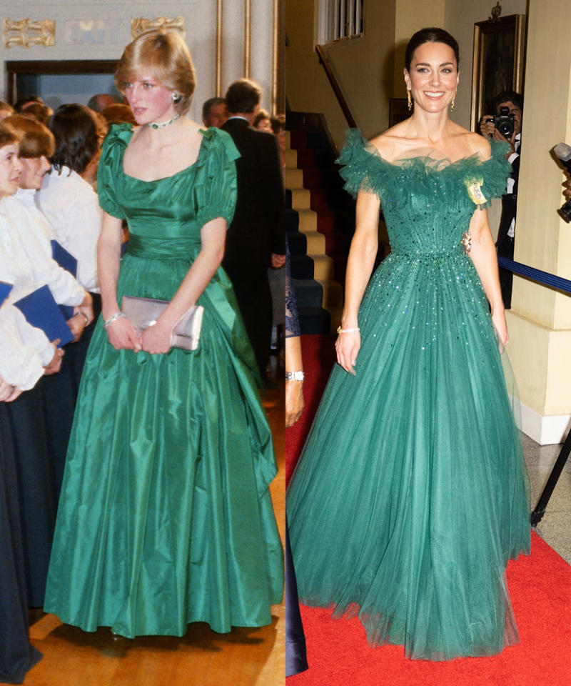 All the Times Kate Middleton Has Dressed Like Princess Diana