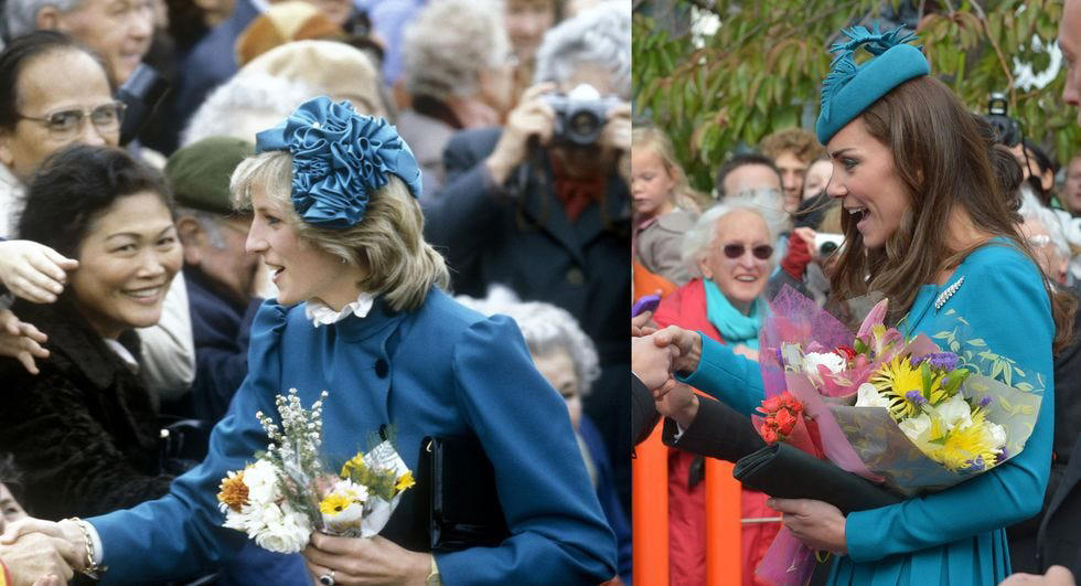 All the Times Kate Middleton Has Dressed Like Princess Diana