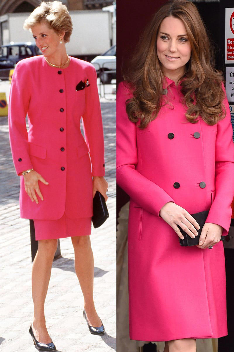All the Times Kate Middleton Has Dressed Like Princess Diana