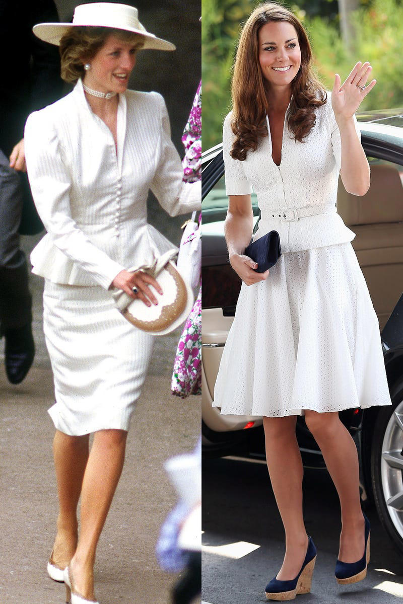 All the Times Kate Middleton Has Dressed Like Princess Diana