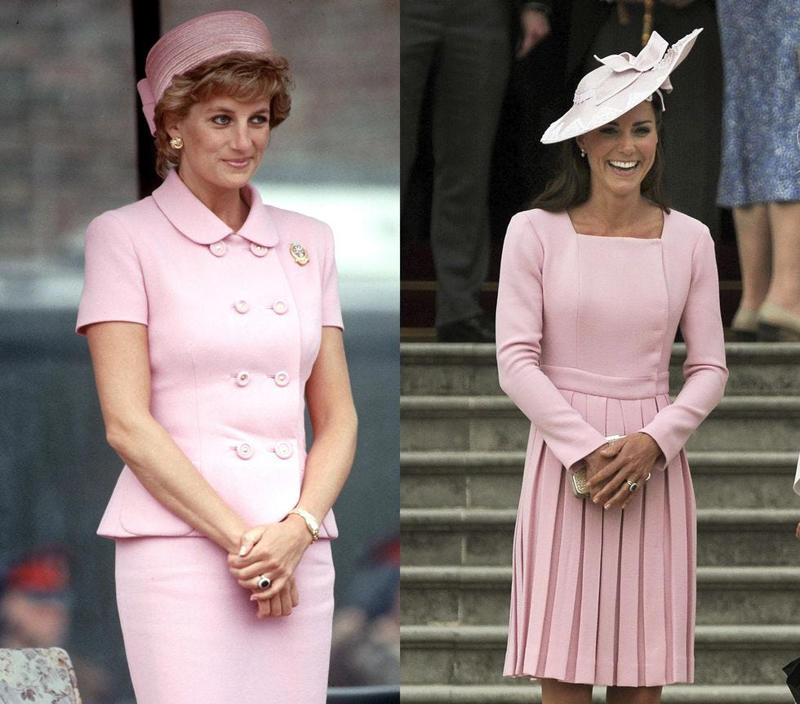 All the Times Kate Middleton Has Dressed Like Princess Diana