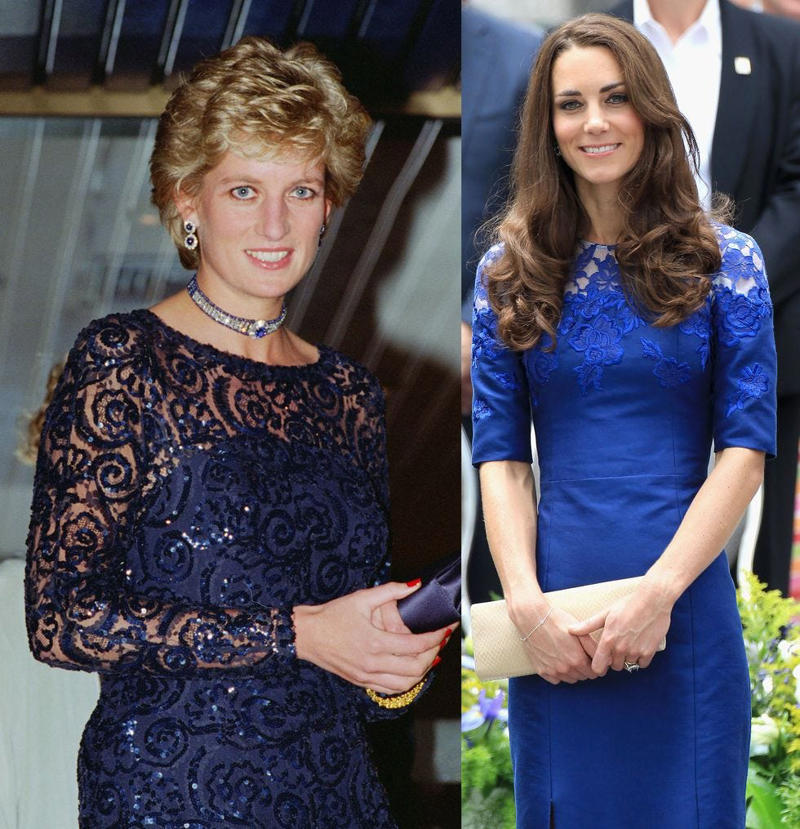 All the Times Kate Middleton Has Dressed Like Princess Diana