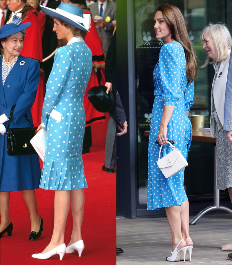 All the Times Kate Middleton Has Dressed Like Princess Diana
