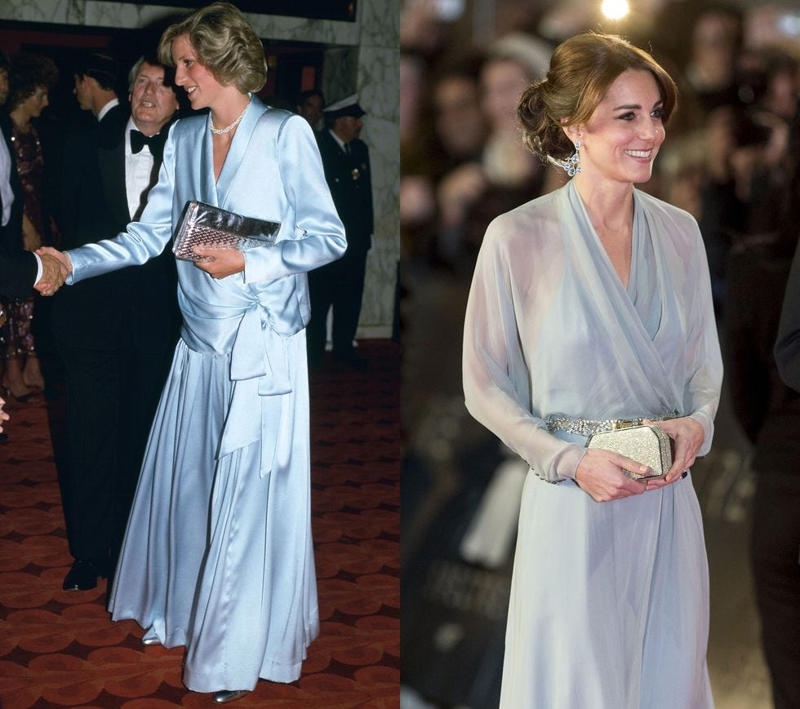 All the Times Kate Middleton Has Dressed Like Princess Diana