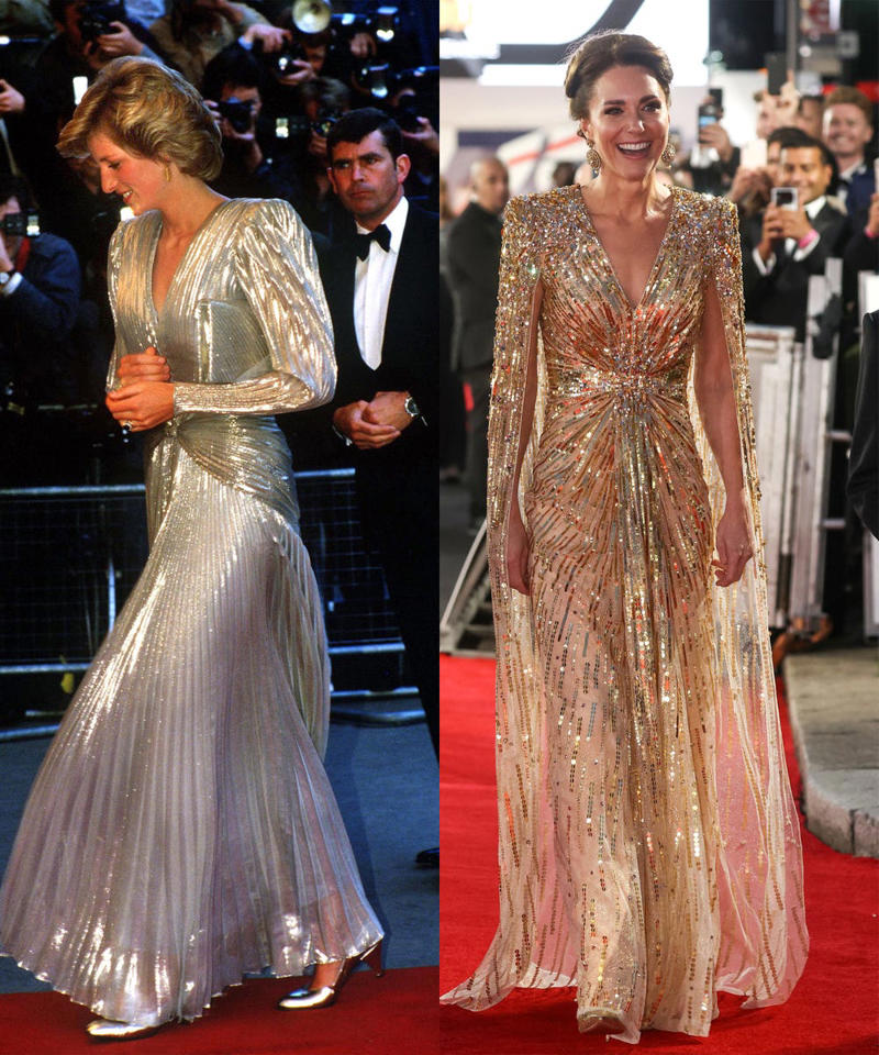 All the Times Kate Middleton Has Dressed Like Princess Diana