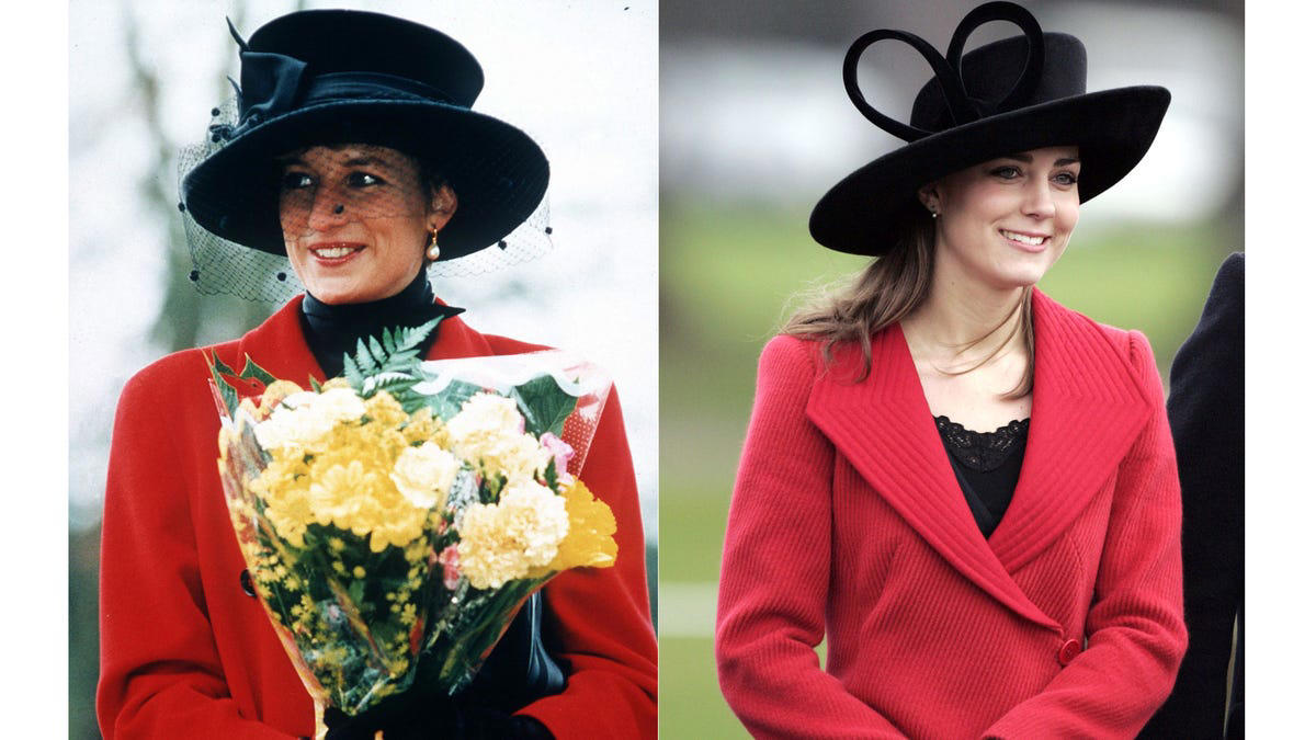 All the Times Kate Middleton Has Dressed Like Princess Diana