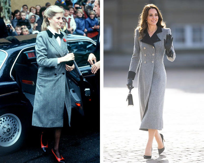 All the Times Kate Middleton Has Dressed Like Princess Diana