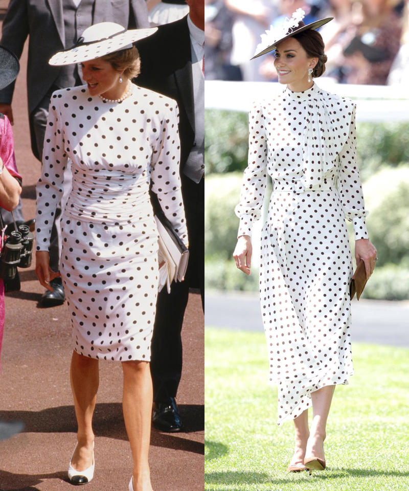 All the Times Kate Middleton Has Dressed Like Princess Diana