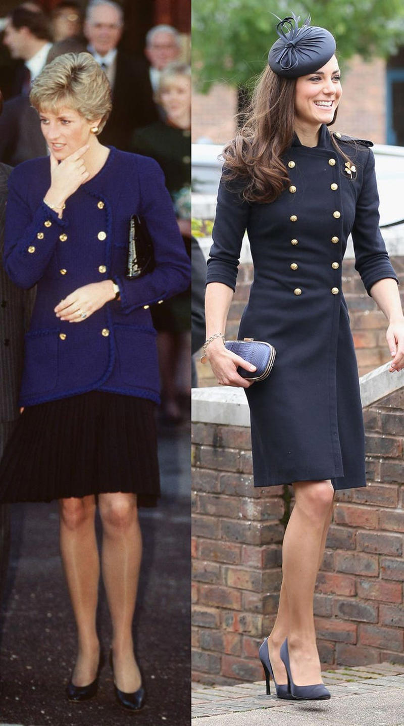 All the Times Kate Middleton Has Dressed Like Princess Diana