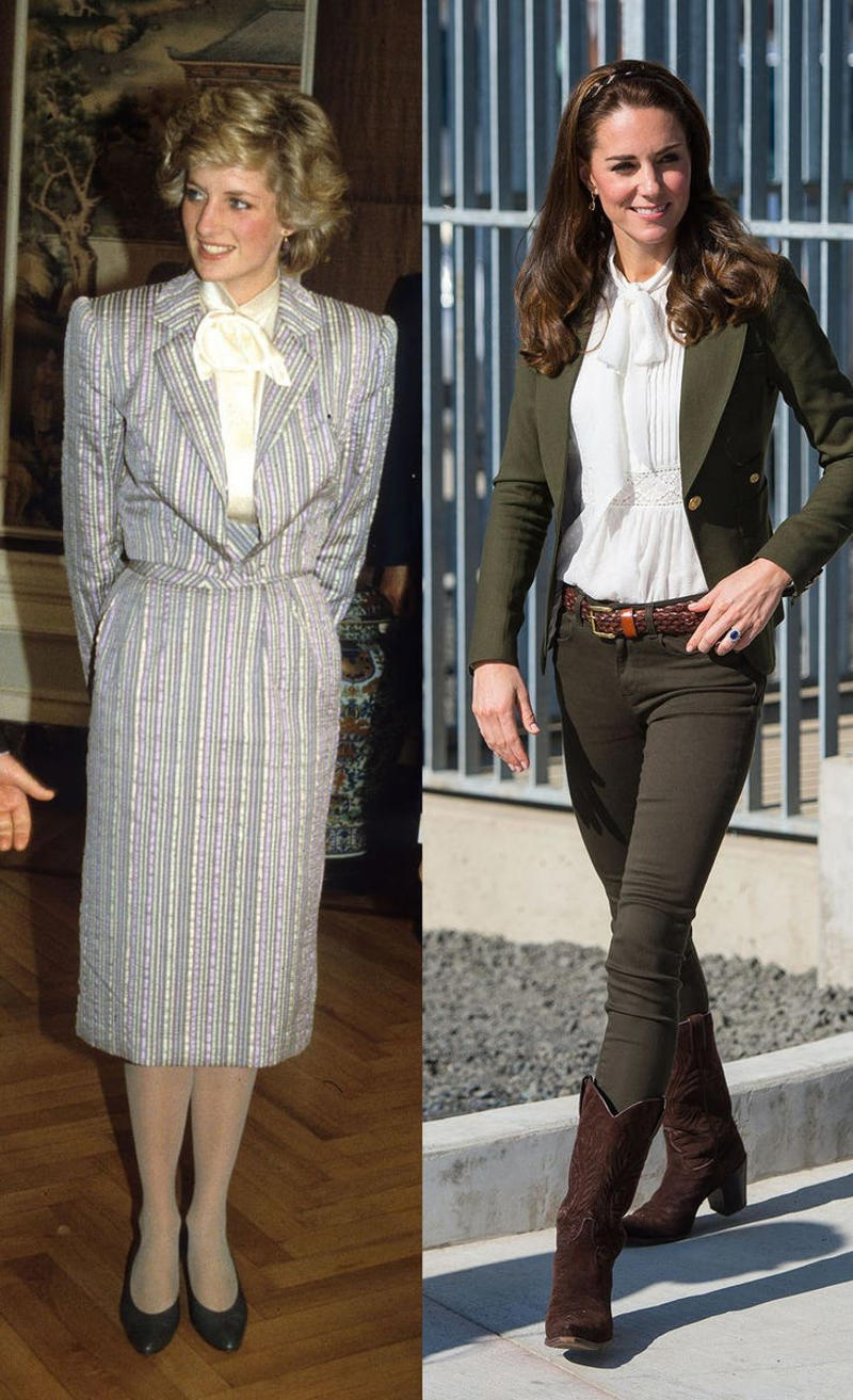 All the Times Kate Middleton Has Dressed Like Princess Diana