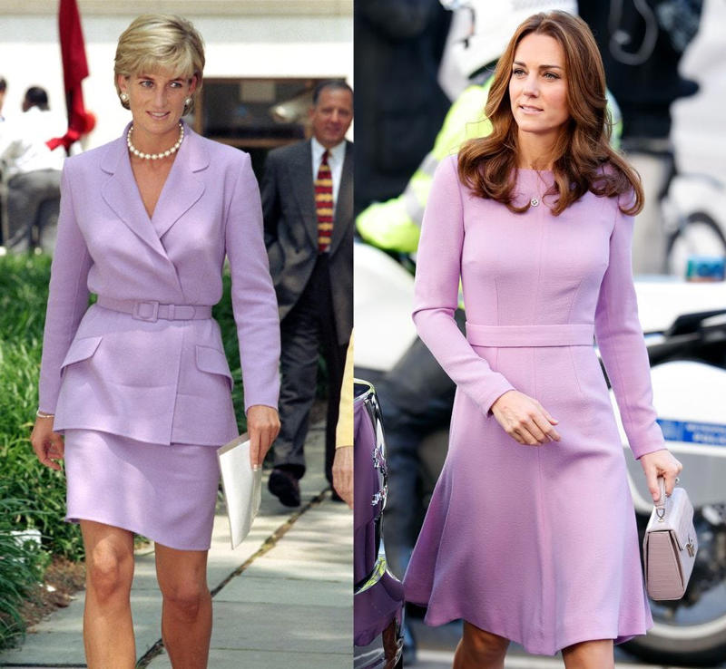 All the Times Kate Middleton Has Dressed Like Princess Diana