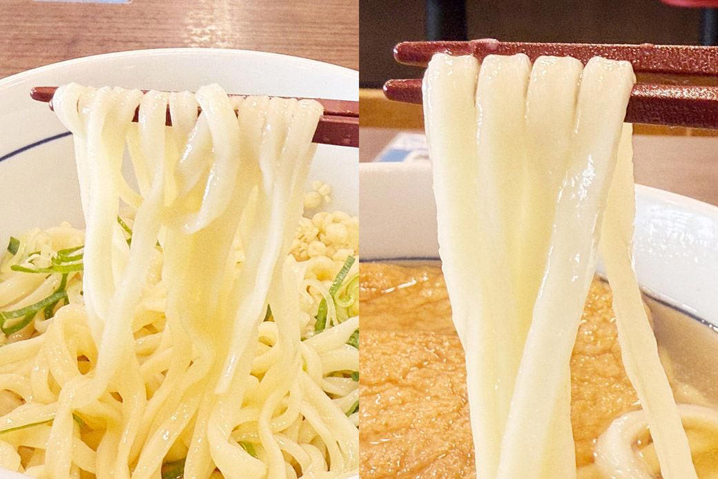 実は「なか卯」って安い？価格据え置きでお得感が爆増中！, なか卯の新メニューはうどんモーニング！しかもワンコイン以下！, 最安290円を維持！なか卯の朝限定メニュー一覧, なか卯のうどん朝食、冷やしはいからうどん ベーコンエッグ 450円, さっぱりおいしい、夏の朝にもぴったりの冷たいうどん, 卵へのこだわりを堪能できる目玉焼き, うれしい心配り。つけ合わせのしば漬けにも注目, なか卯の独自進化が朝の選択肢を豊かにする理由, わがままを叶えてくれる、なか卯のうどん朝食