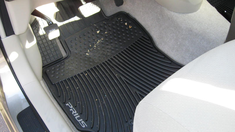 8. Worn Floor Mats 1. Faded Paint On The Hood, 2. Cracked Dashboard, 3. Cloudy Headlights, 4. Non-Functional Cigarette Lighter, 5. Faulty Seat Warmer, 6. Peeling Interior Trim, 7. Minor Door Dents, 8. Worn Floor Mats, 9. Stuck Power Antenna, 10. Jammed Glovebox Lock, 11. Malfunctioning Clock, 12. Dead Backup Battery For Alarm, 13. Burnt-Out Dashboard Lights, 14. Non-Working Rear Speakers, 15. Broken Interior Dome Light, 16. Leaky Sunroof Seal, 17. Rusty License Plate Screws, 18. Warped Interior Panels, 19. Broken CD Player, 20. Loose Fuel Door Spring