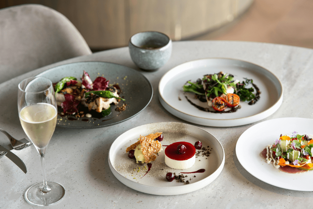 1. Tasting Menu 10. Flight, 9. Half, Half-Portion, or Lunch Portion, 7. Bites, Snackable, or Small Bites, 6. Slider, 5. Sampler, 4. Starter or Appetizer, 3. Small Plates, Shareable, or Tapas, 2. Petite, 1. Tasting Menu
