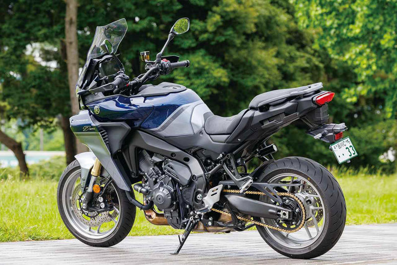 ヤマハ「トレーサー9GT+ Y-AMT ABS」インプレ（小川 勤）, ヤマハ「トレーサー9GT+ Y-AMT ABS」カラー・人気投票, ヤマハ「トレーサー9GT+ Y-AMT ABS」ライディングポジション・足つき性, ヤマハ「トレーサー9GT+ Y-AMT ABS」各部装備・ディテール解説, ヤマハ「トレーサー9GT+ Y-AMT ABS」主なスペック・燃費・製造国・価格, ヤマハ「トレーサー9GT+ Y-AMT ABS」関連のおすすめ記事