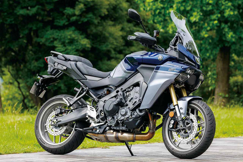 ヤマハ「トレーサー9GT+ Y-AMT ABS」インプレ（小川 勤）, ヤマハ「トレーサー9GT+ Y-AMT ABS」カラー・人気投票, ヤマハ「トレーサー9GT+ Y-AMT ABS」ライディングポジション・足つき性, ヤマハ「トレーサー9GT+ Y-AMT ABS」各部装備・ディテール解説, ヤマハ「トレーサー9GT+ Y-AMT ABS」主なスペック・燃費・製造国・価格, ヤマハ「トレーサー9GT+ Y-AMT ABS」関連のおすすめ記事